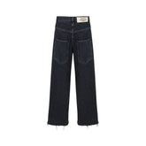Calça jeans larga Gucci